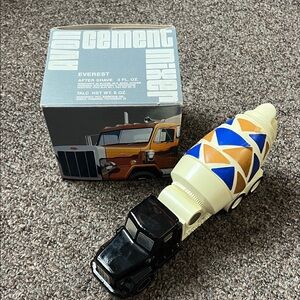 Avon Cement Mixer After Shave - Black, White, Blue, Brown